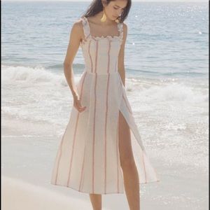 Reformation Lavender Midi length Dress